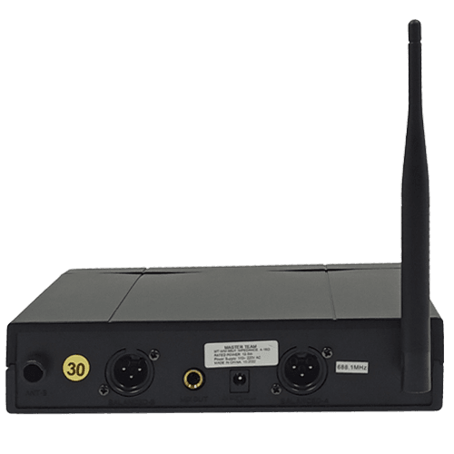 Wireless Headset MICROPHONE system 1 channel WM-88U1 WITH 1 mic MASTER TEAM - الصورة 3
