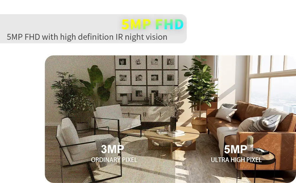 كاميرا سكاي وورث الذكية H50 Pro داخلية بدقة 5 ميجابكسل - الصورة 5